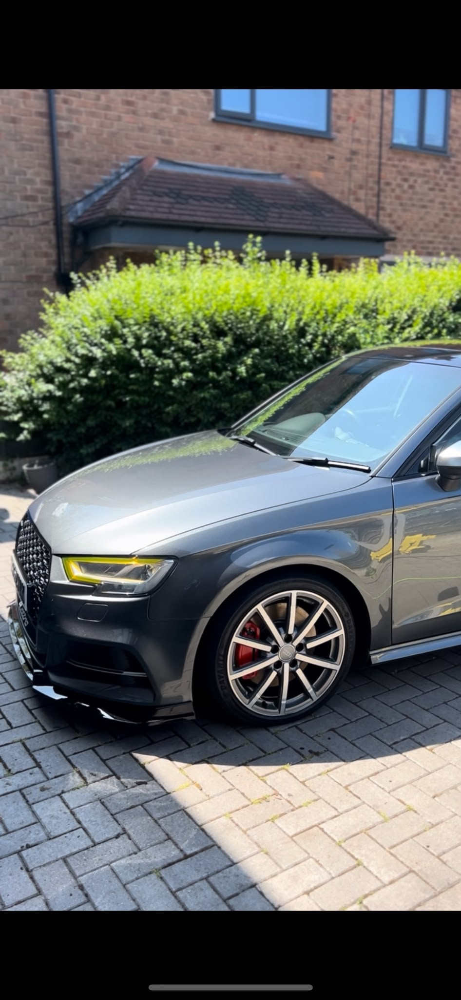 Audi exterior after a maintenance detail